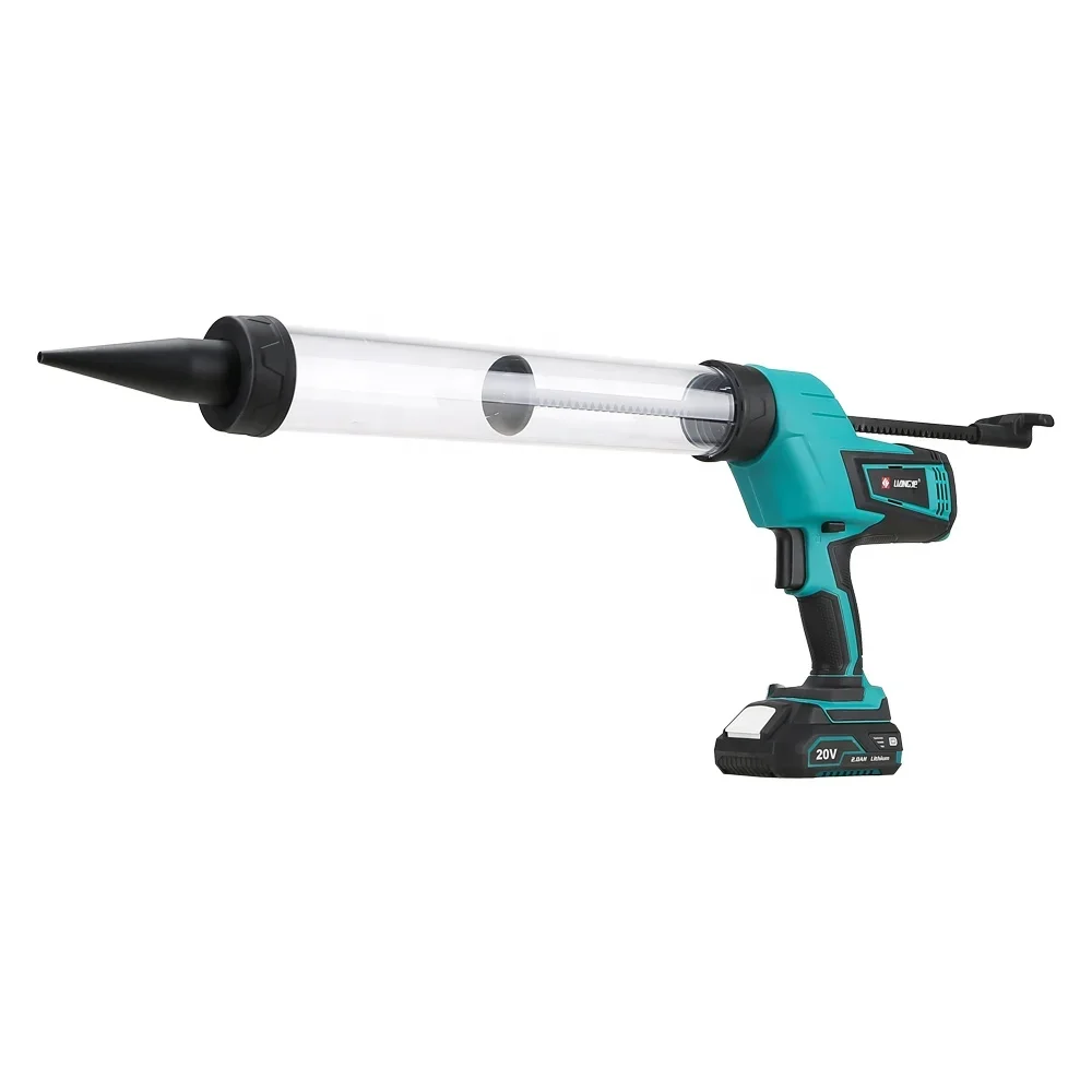 20v power tools Made in China Drip less Wireless electric power silicone caulking gun portable