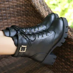 2024 Women Snow Boots Outdoor nonslip shoes Fashion Warm Women Leather Boots Female Casual Comfortable shoe Botas
