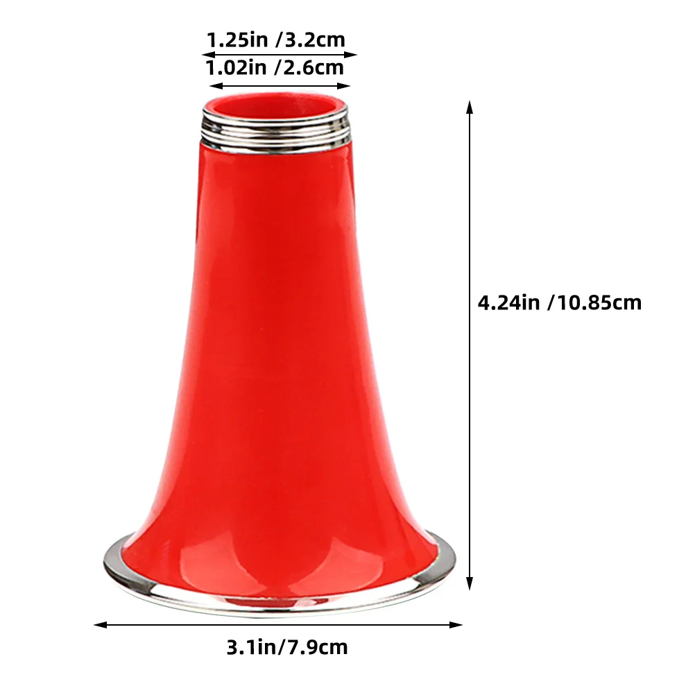 Campanello per clarinetto di ricambio per giocatori Parti per clarinetto in plastica Adatto ai principianti Dimensioni compatte Strumento musicale facile da trasportare