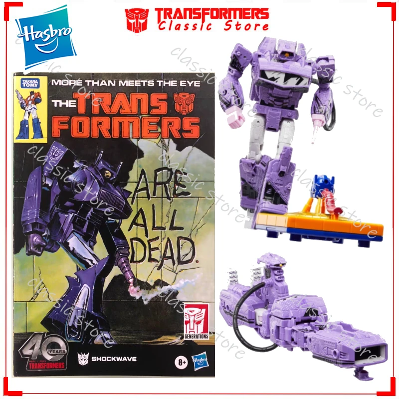 

In Stock Classic Transformers Toys Generations Comic Edition Shockwave Cybertron Autobots Action Figures Collectible Gifts