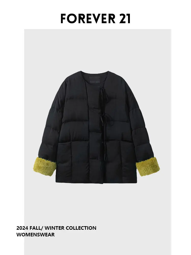 

Новая куртка Forever 2 в китайском стиле, с мехом кролика и хлопковыми вставками, в стиле ретро, осенне-зимняя, удлиненная.