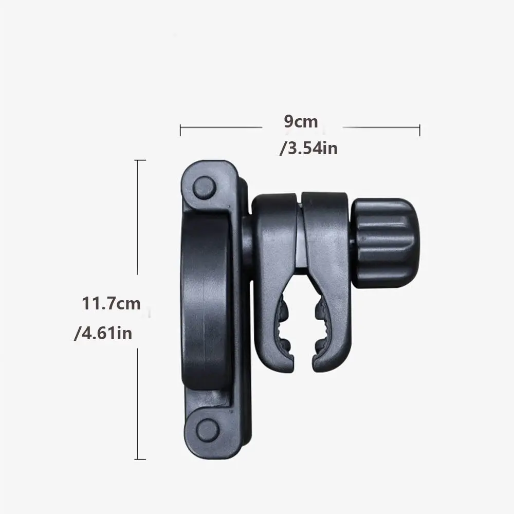 Porte-gobelet pliable pour poussette de bébé, réglage rotatif, porte-bouteille noir sécurisé pour enfants, porte-gobelet de vélo