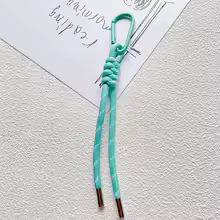 Nylon Handmade Rope Keychain Fashion Simple Phone Bag Charm DIY Colorful Women's Bag Pendant Gifts - AliExpress 1524