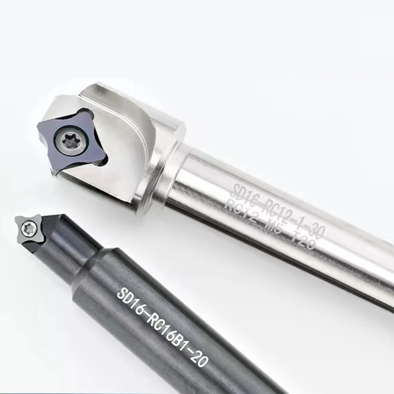 Barra de corte de biselado CNC R, herramienta de centro de mecanizado de ángulo de 45 °, inserto de carburo R1, R2, R3, R4, cortador de fresado interno R