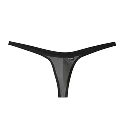 1pc Fashion Men Sexy Bikini Briefs Thong G-strings Bulge Pouch T-Back Elastic Male Panties Lingerie Underwear