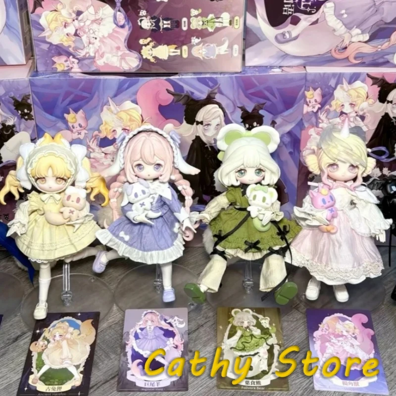 

1/12 Bjd The Lulu Elf Story Series слепая коробка Mystery Box Kawaii Joint Подвижная кукла Настольный декор Соберите модную игрушку на день рождения Gif