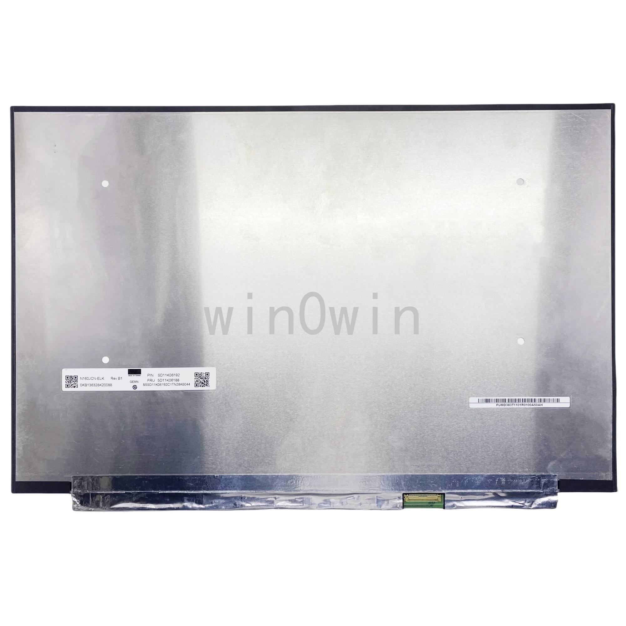 

N160JCN-ELK Панель ЖК-экрана ноутбука 16,0 дюйма IPS 1920x1200 40 контактов