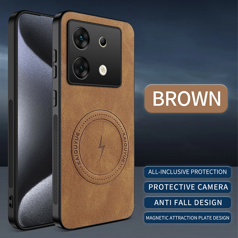 Magnetic Leather Ca… - image