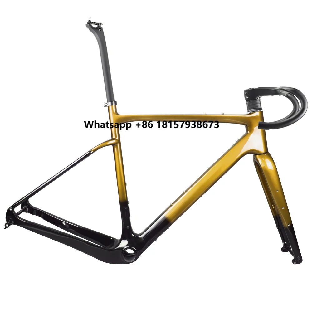 

Most Popular Light Weight R045 BB386 700*45C Max Tires Bike Parts Bike Frame Gravel Road Carbon Cycle Frame