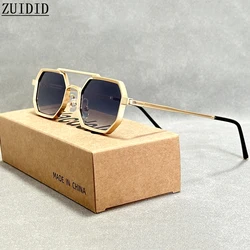 New Square Sunglasses For Men Steampunk Vintage Sunglasses Women Luxury Fashion Glasses Gafas De Sol Hombre Lunette Soleil Femme