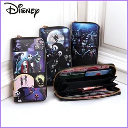 Disney Jack 2023 New Men's Wallet Fashion High Quality Large Capacity Zero Wallet Cartoon Cool Long Versatile Women's Wallet