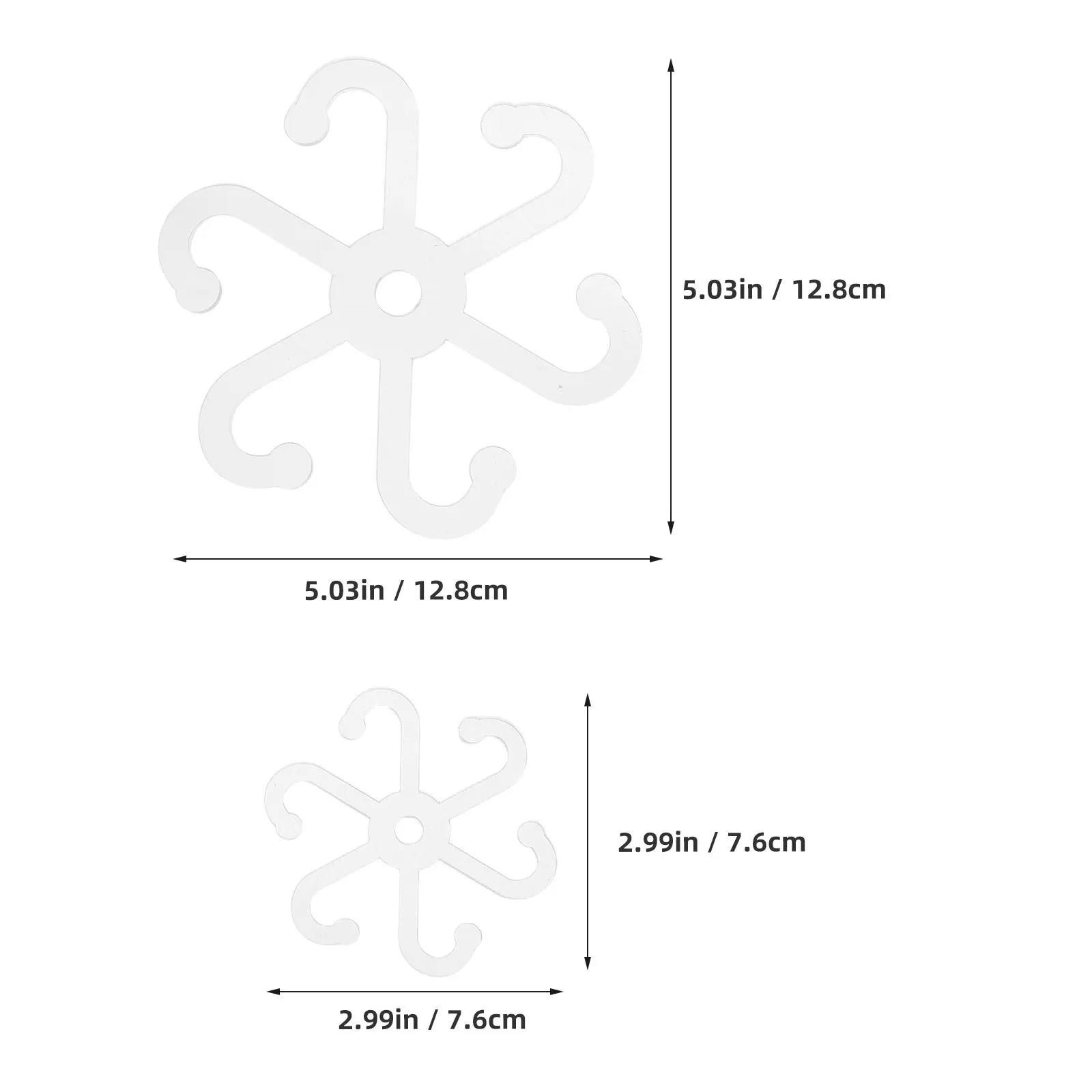 4Pcs Plant Stem Support Stable Acrylic Leaf Holder Monstera Stakes Indoor Outdoor Growth Accessories Climbing Tools