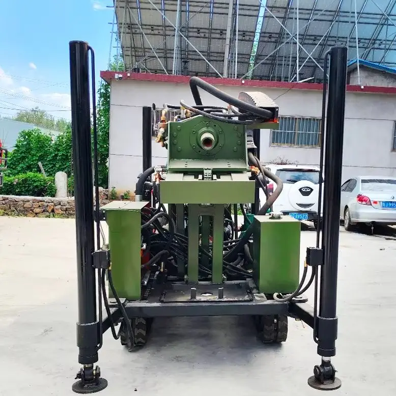 

Customized 200m Portable Deep Well Drill Diesel Hydraulic Rotary Water Well Drilling Rig