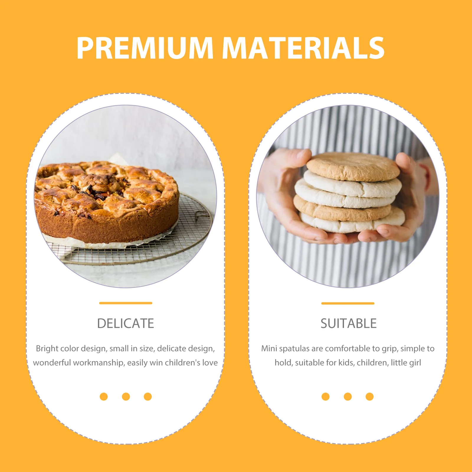 

5 pcs Silicone Mini Spatulas Bamboo Handle Small Baking Spatula Set For Kitchen Cooking Tools Silicone Spatula Kitchen