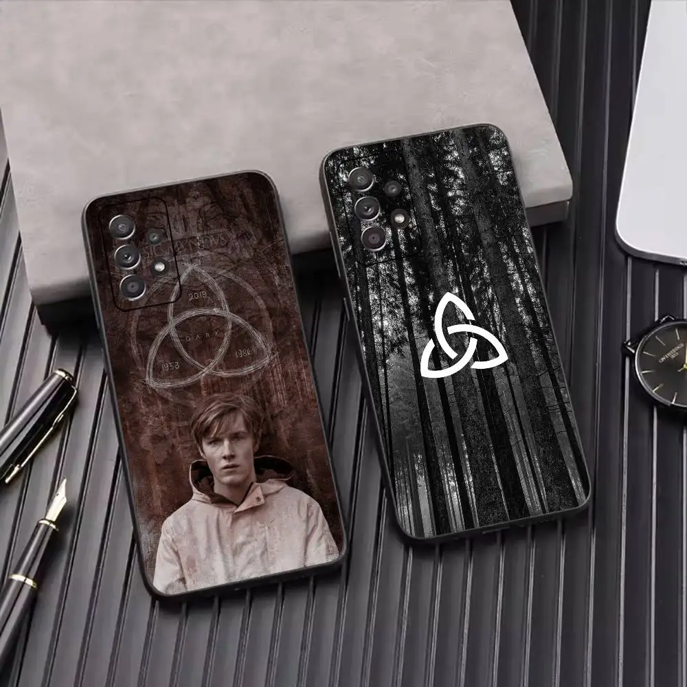 D-Dark Jonas Kahnwald TV Series Phone Case For Samsung S25,S24,S21,S22,S23,S30,Ultra,S20,Plus,Fe,Soft Silicone Black Cover
