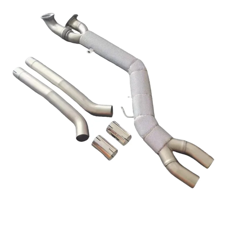 

Exhaust Downpipe Car Exhaust System for G87 M2 Stainless Steel Exhaust Pipes