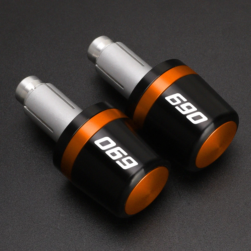 

Motorcycle Accessories 7/8" 22mm Handlebar Hand Grips Handle Bar End Cap For 690 2007 2008 2010 2015 2021 2022 2023 2025 2026