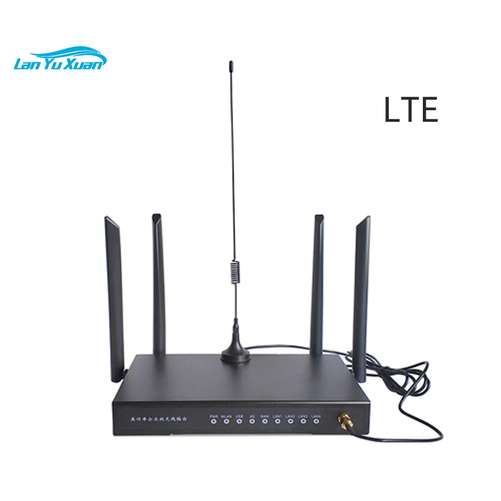 LTE Router CPE IPQ4019 4G Modem 1300M Wave2 Dual Band OpenWRT with SIM card Slot