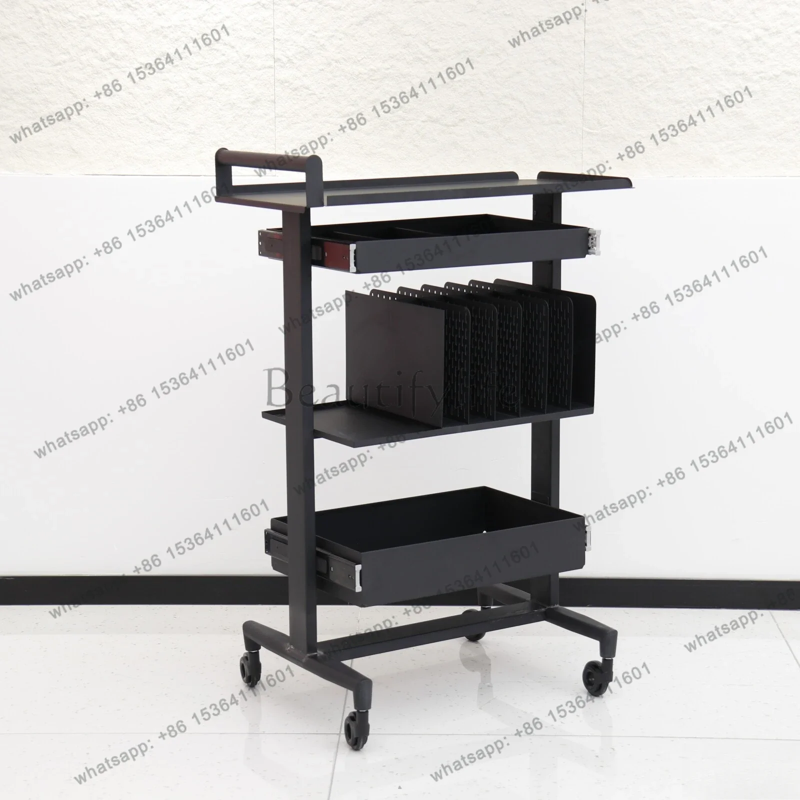 LXNew Darth Vader Hair Salon Cart Hair Salon Hair Beauty Perm and Dyeing Multifunctional ShelfSSS