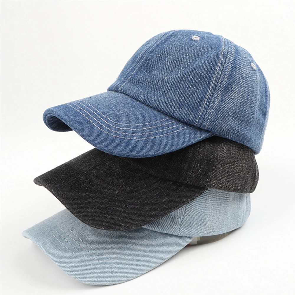 

Unisex Couple Cowboy Baseball Cap Fall Casual Sanpback Hat For Men Women Outdoor Sport Denim Jeans Hip Hop Caps Sun Hats Drop