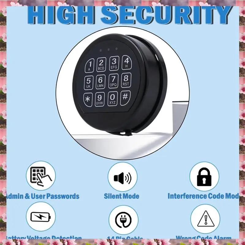 

2025 Safety Lock Replacement Electronic Safe Keypad With Swing Suitable For Trong Safe Door,Safety Lock Replacement Electronic S