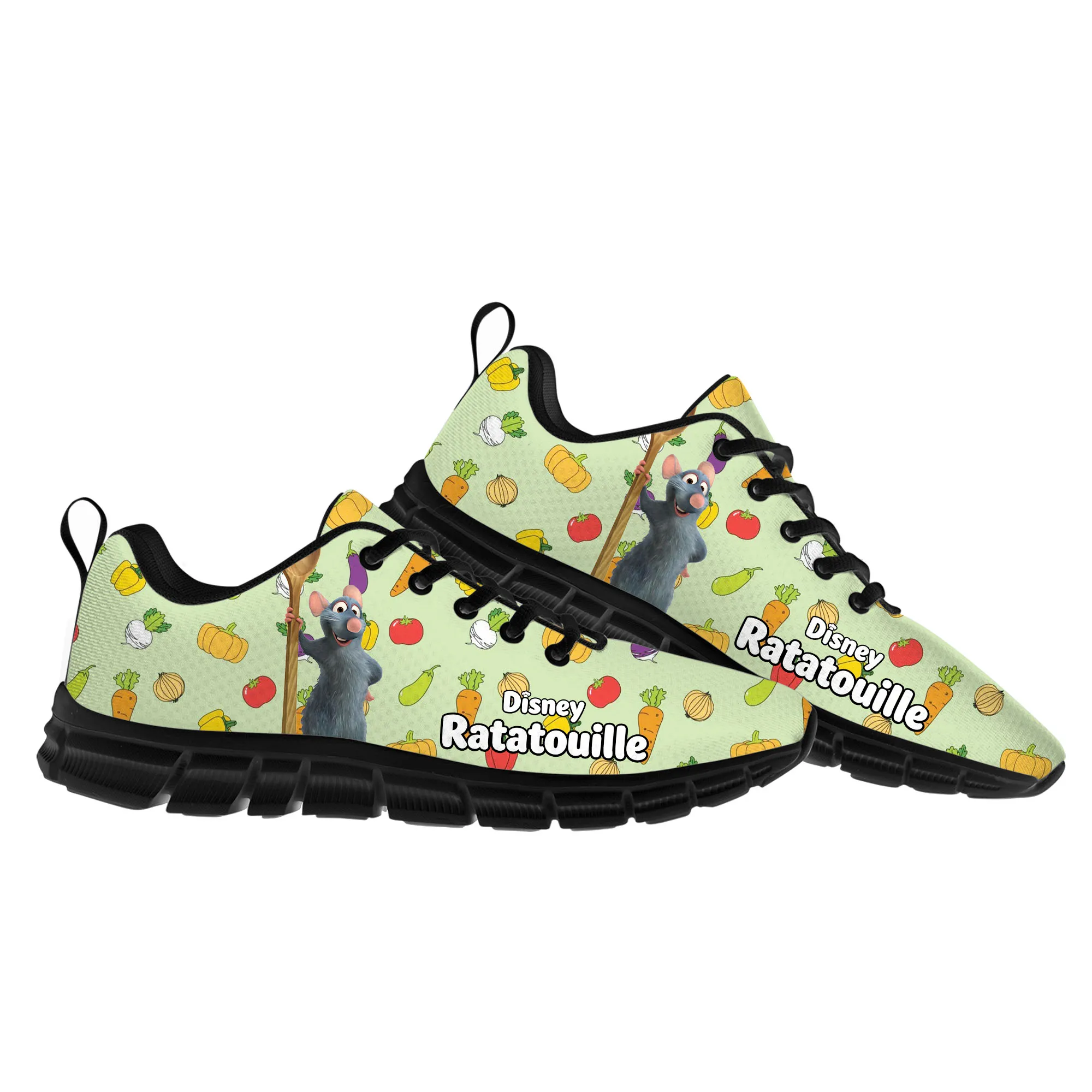 

Ratatouille Sports Shoes Disney Cartoon Decorate Sneakers Design Your Logo Text Party Holiday Gifts Custom Shoe