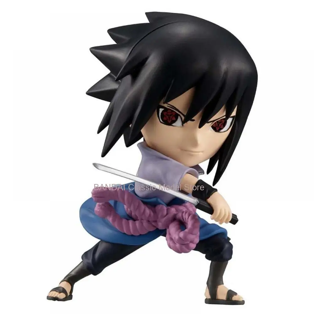Bandai Gacha Capsule Blind Box Naruto Character style  Uzumaki Naruto Sasuke Uchiha Itachi  Anime Figure Toy for Collectors