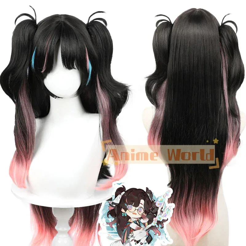 Wuthering Waves Zhezhi Cosplay Wig Halloween Carnival Wig Custom Made
