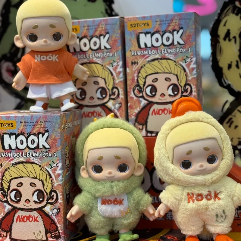 

52 игрушки NOOK OOTD PLUSH DOLL BLIND BOX Серия 1 Слепая коробка Игрушки Kawaii Аниме Фигурки Mystery Box Модные куклы Девушки Подарок-сюрприз