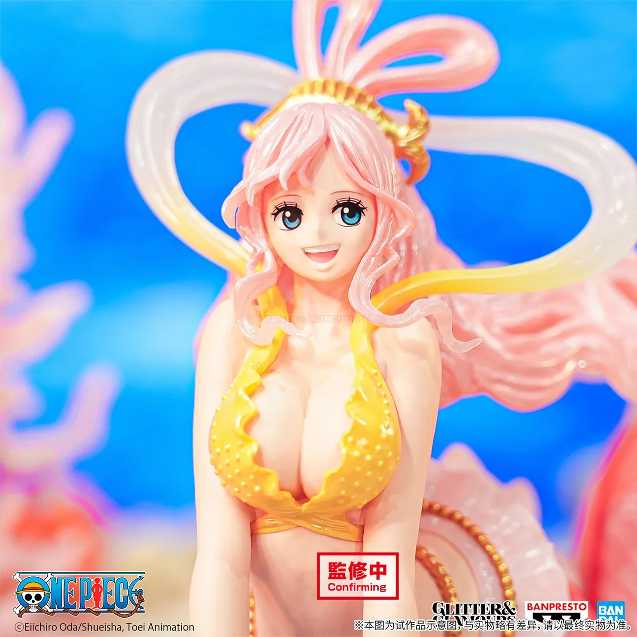 Bandai Eendelig Anime Figuur Glitter Glamours Shirahoshi Collectie Ornamenten Model Action Figure Speelgoed Voor Jongens