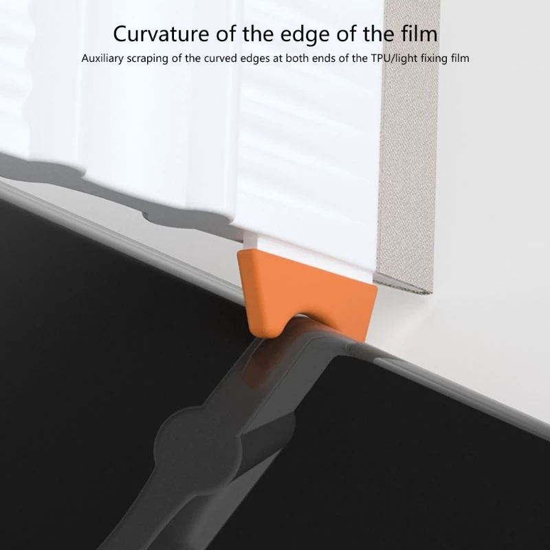 Q1W2 プロフェッショナル湾曲スパッジャースクレーパー、超薄型モバイル修理開口ツール、画面取り外し分解、電話固定用