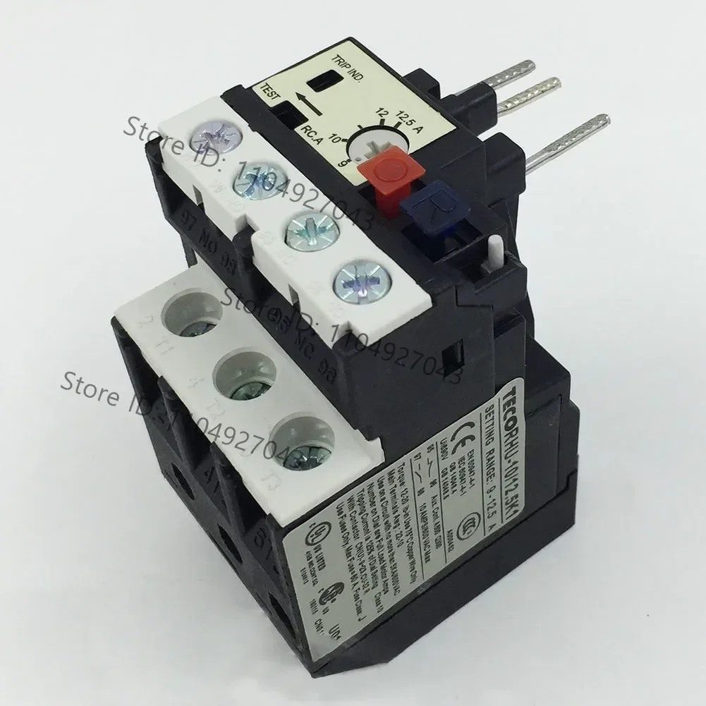 Thermal Overload Relay for TECO RHU - 10/12.5 K1 9-12.5 A RHU-10K1