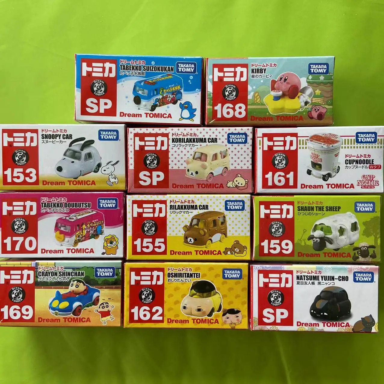 

Takara Tomy Tomica Dream Diecast Model Cars Hatsune Miku Tom & Jerry Hello Kitty Mario Alloy Vehicle Toys Scale Collectible