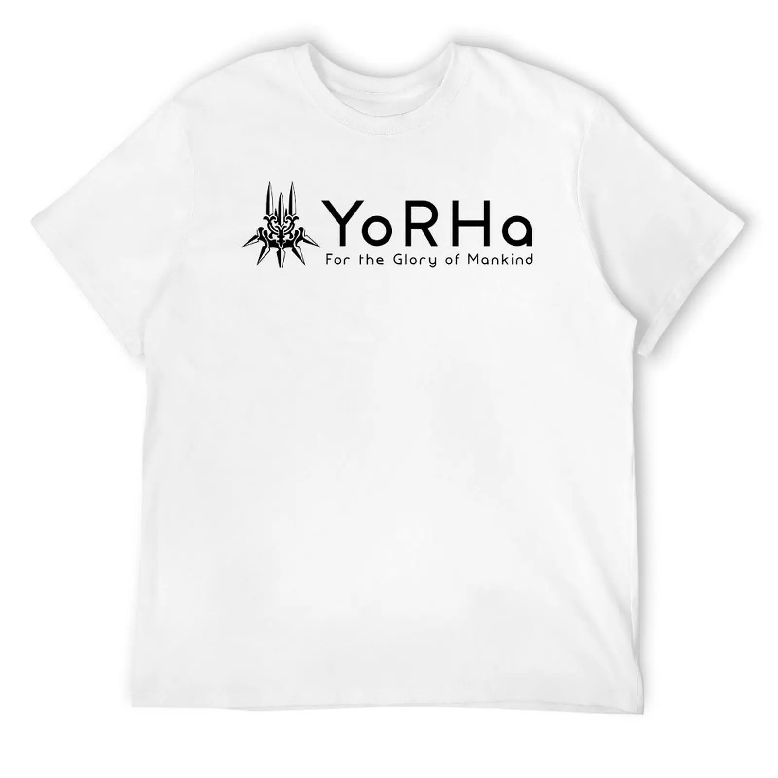 YoRHa Black  Zipped Hoodie For Sale Crewneck T-shirt Motion Tees Graphic Cool Humor Graphic Leisure USA Size