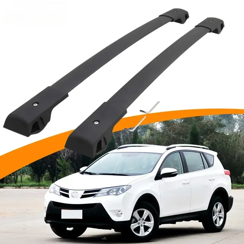 Universal Aluminum Cross Bar Cars Roof Rack Fit For Rav4 2013-2018