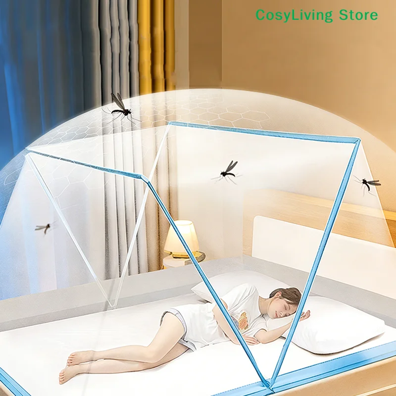 [CL]Foldable Mosquito Net Good Ventilation 1-3 People Prevent Children From Falling Off The Bed[CL]