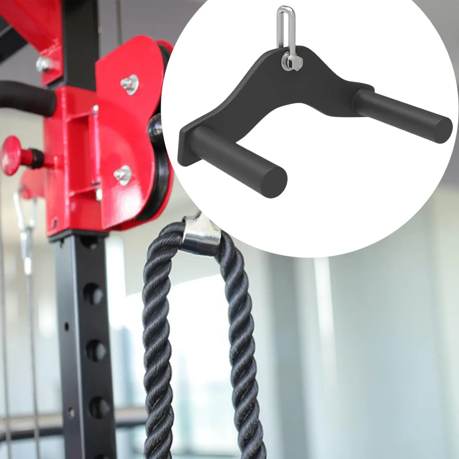 Maniglia per esercizi LAT Pull Down Bar per allenamento di forza spalle schiena