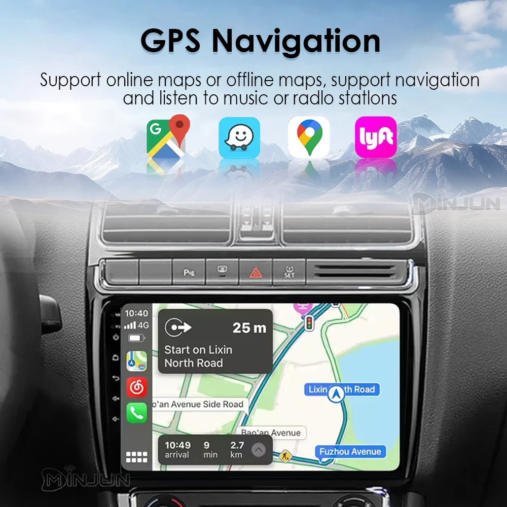 الوسائط المتعددة للسيارة لشركة فولكس فاجن فولكس فاجن بولو 5 2008-2017 فينتو اللاسلكية Carplay أندرويد 15 السيارات راديو السيارة ستيريو DSP 2 Din 4G WIFI QLED