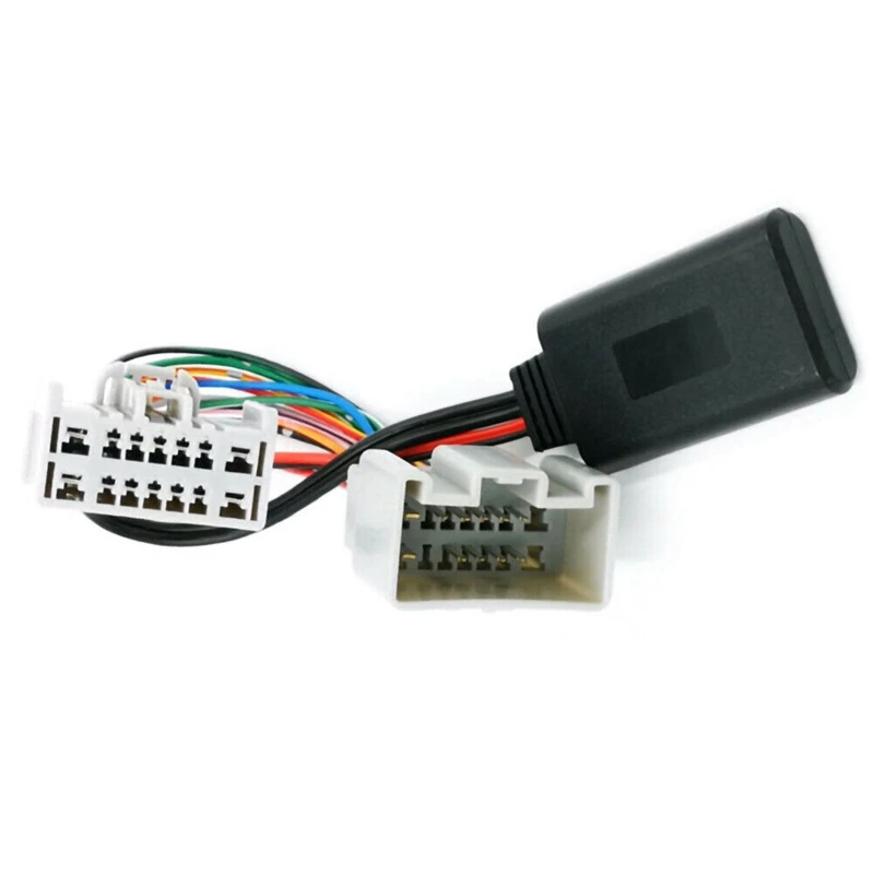 AUX no receptor de áudio do carro Bluetooth, adaptador para Volvo C30, C70, S40, S60, S70, S80, V40, V50, V70, XC70, XC90