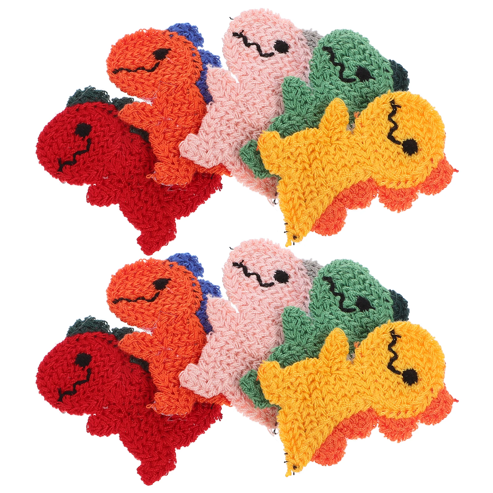 

10 Pcs Dinosaur Hairpin Clip Yarn Barrettes Matte Children Accessories Hair Clips for Girls Lightweight Birthday Party Haircare