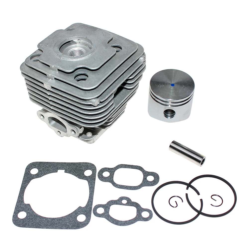 Imagem -03 - Kit de Pistão do Cilindro Apto para Oleo-mac 741 Bc420t Bcf420 Sparta 42 44 420 440s 440t 441t 441t 441bp 4400 Om43 Om43bp 61202322 40 mm