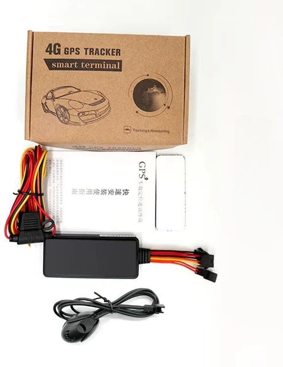 worldwide 8-wire Car 4G GPS Tracker for Vehicles Waterproof IP67 Real Time Tracking support IOS/ ANDROID/PC No Subscription Fee