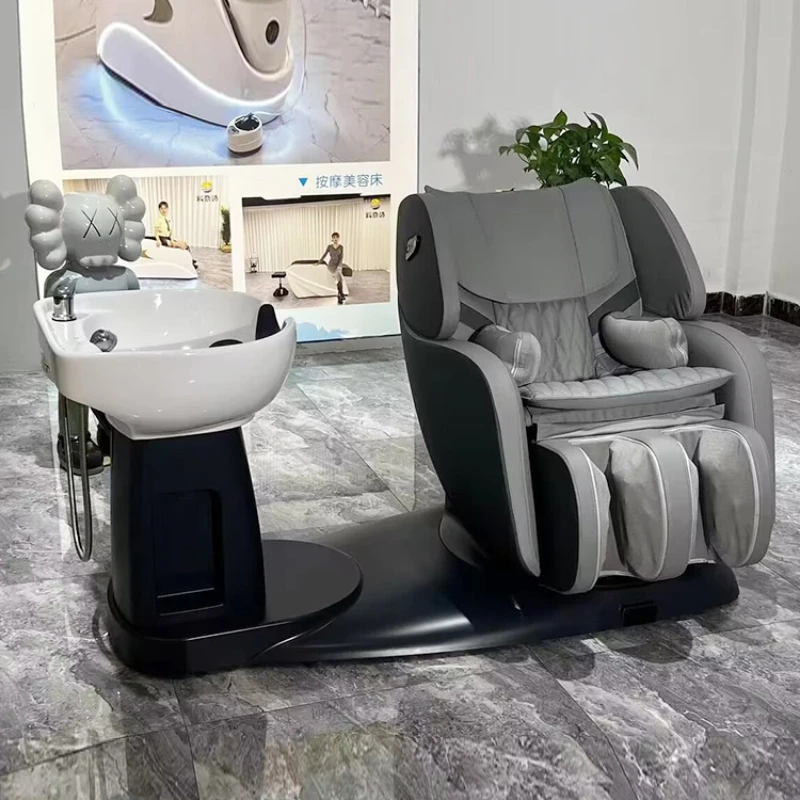 

Beauty Chair Professional Washbasin Hair Therapy Spa Hairdresser Salon Bac Shampooing Coiffeur A Domicile Complete Beauty Bed