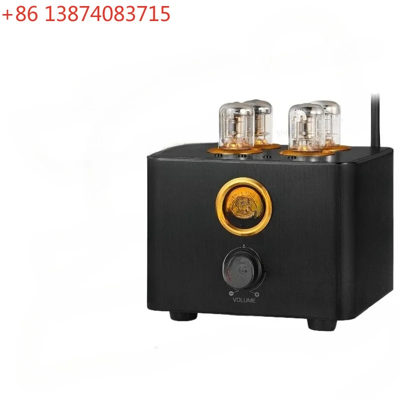 For Retro Bluetooth 5.0 Bile Vacuum Tube Power Amplifier USB DAC Fiber Coaxial Full Decoder All-in-One Machine