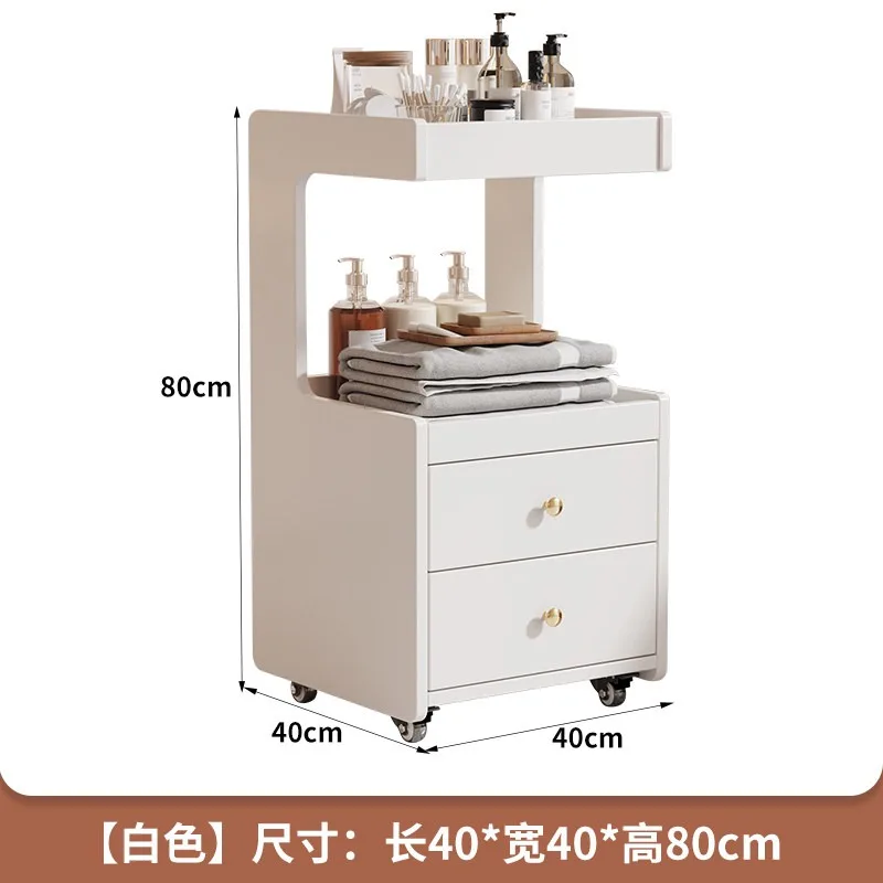 Beauty salon special trolley Skin management Movable rack Advanced instrument Cosmetics trolley