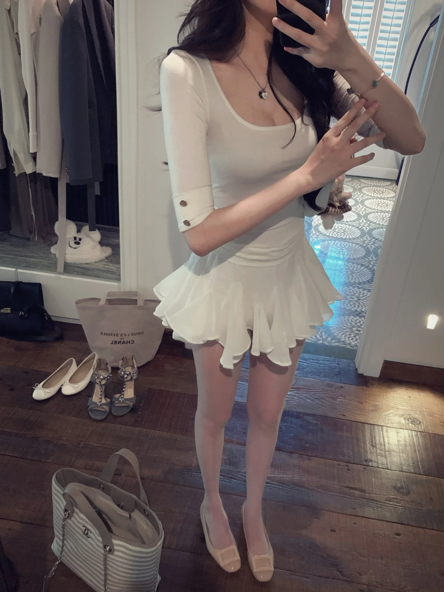 

Женская облегающая футболка в корейском стиле с рукавом до локтя, эластичный летний топ, укороченная модная футболка Oxygen Girl со средним рукавом