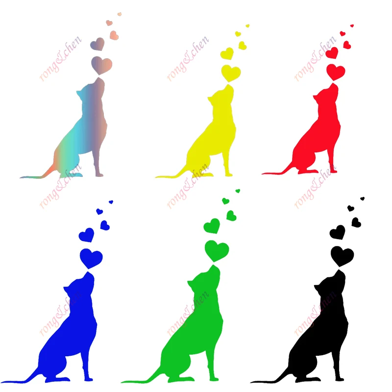 

Funny Car Sticker Love Kissing Dog for Car Motorcycle Racing Helmet Laptop Trunk Body Car Window Surfboard Waterproof PVC Decals