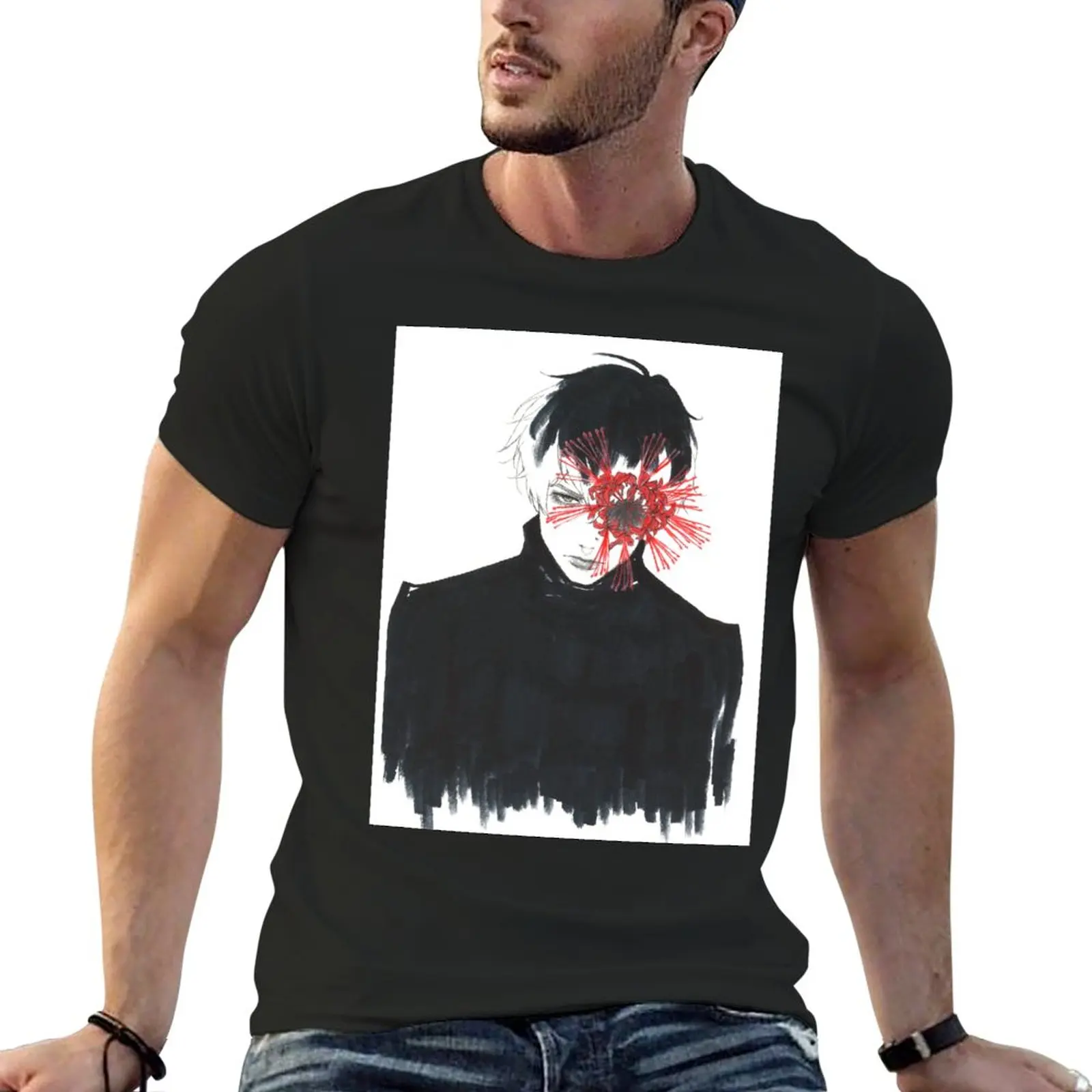 New 16 T-Shirt vintage clothes cute tops t shirt man Aesthetic clothing mens clothes
