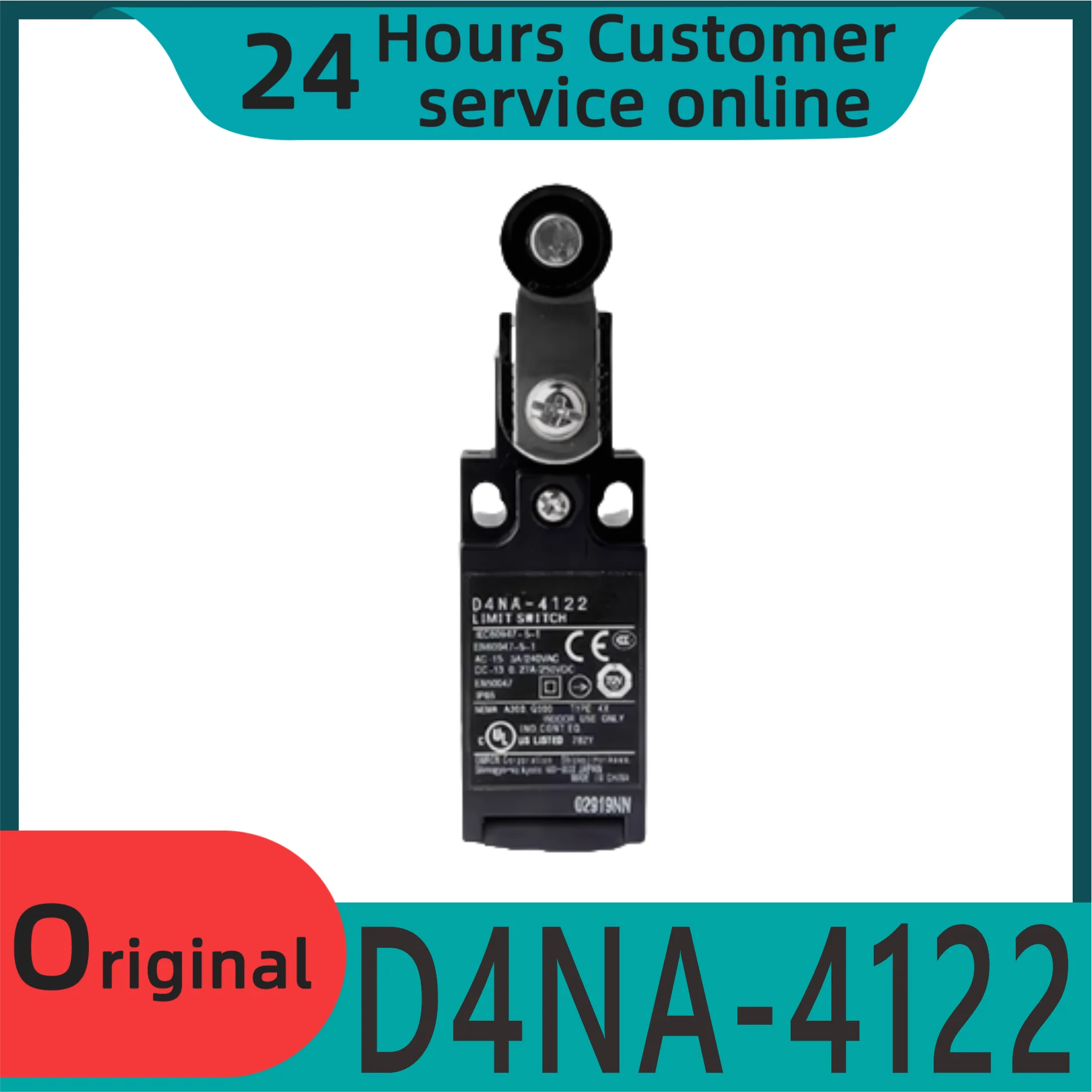 

Brand New Original Safety Travel Limit Switch D4na-4122 412g 4131