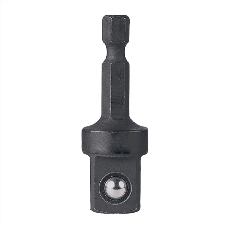 

1/4 HEX X 1/2 SQ Socket Wrench Set for Automotive Repair and DIY Projects Durable Chrome Vanadium Steel, Black Finish